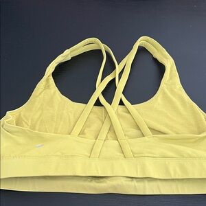 lululemon athletica Strappy Crisscross Sports Bra - Yellow